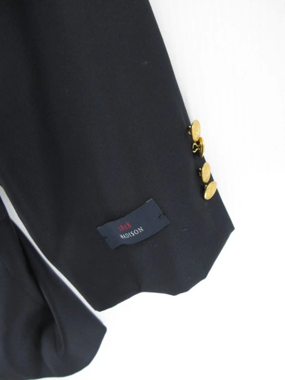 Brooks Brothers Sport Coat 52 Navy Madison Saxxon Blazer Wool USA NEW